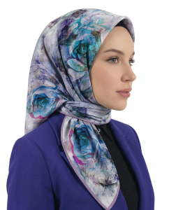 Cappio Watercolor Rose Soft Eşarp 1009-9