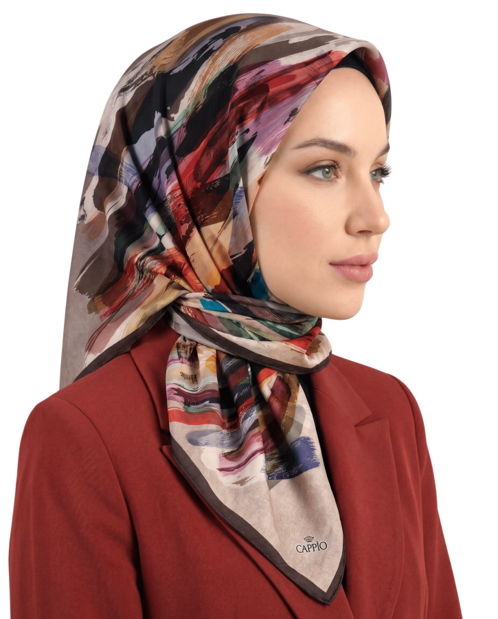 Cappio Color Flow Soft Eşarp 1012-7