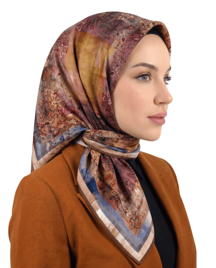 Cappio Shadow Florals Soft Eşarp 1017-3