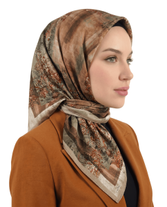 Cappio Shadow Florals Soft Eşarp 1017-5