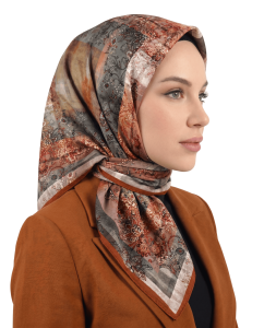 Cappio Shadow Florals Soft Eşarp 1017-4