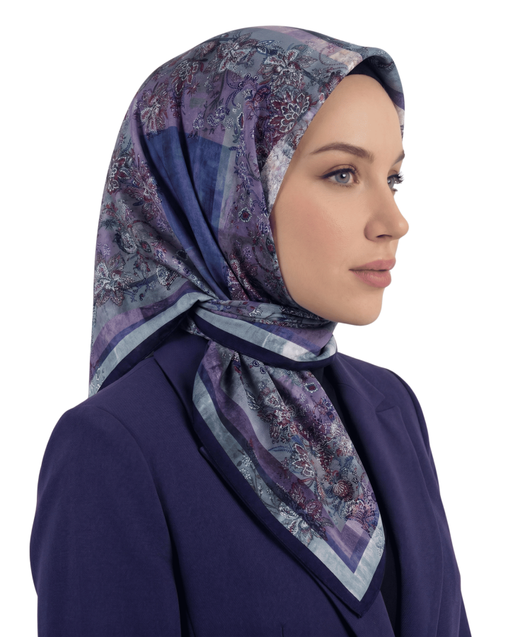 Cappio Shadow Florals Soft Eşarp 1017-8