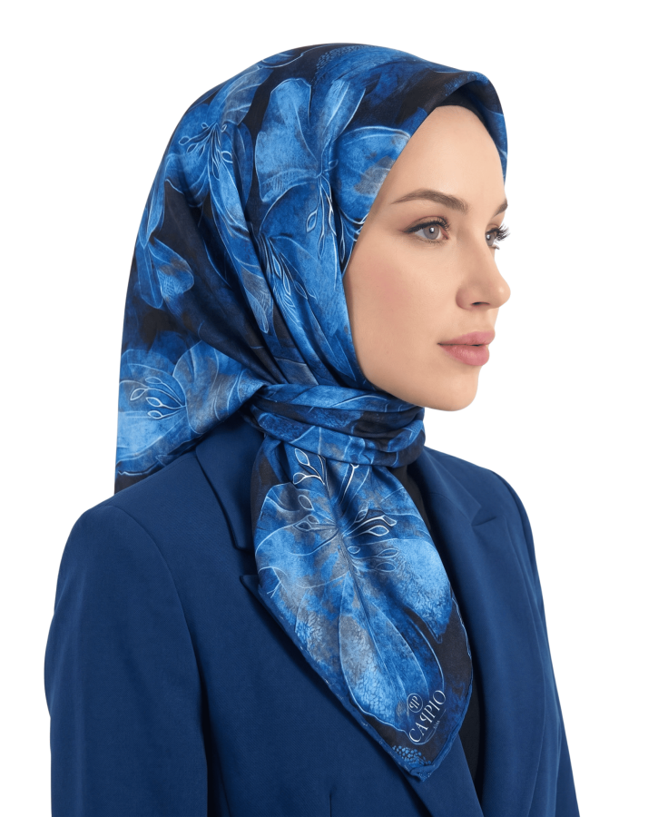 Cappio Sapphire Leaf Delux Soft Eşarp 1021-1