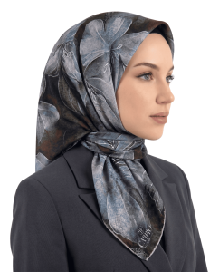Cappio Sapphire Leaf Delux Soft Eşarp 1021-3