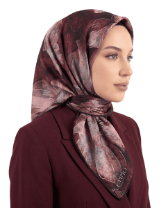 Cappio Sapphire Leaf Delux Soft Eşarp 1021-14