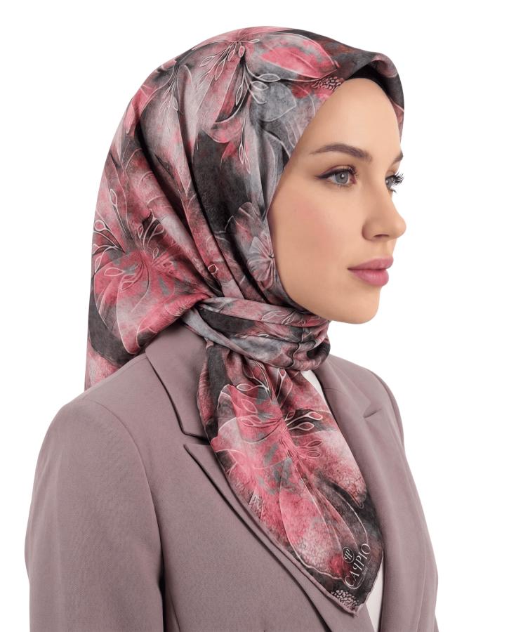 Cappio Sapphire Leaf Delux Soft Eşarp 1021-15