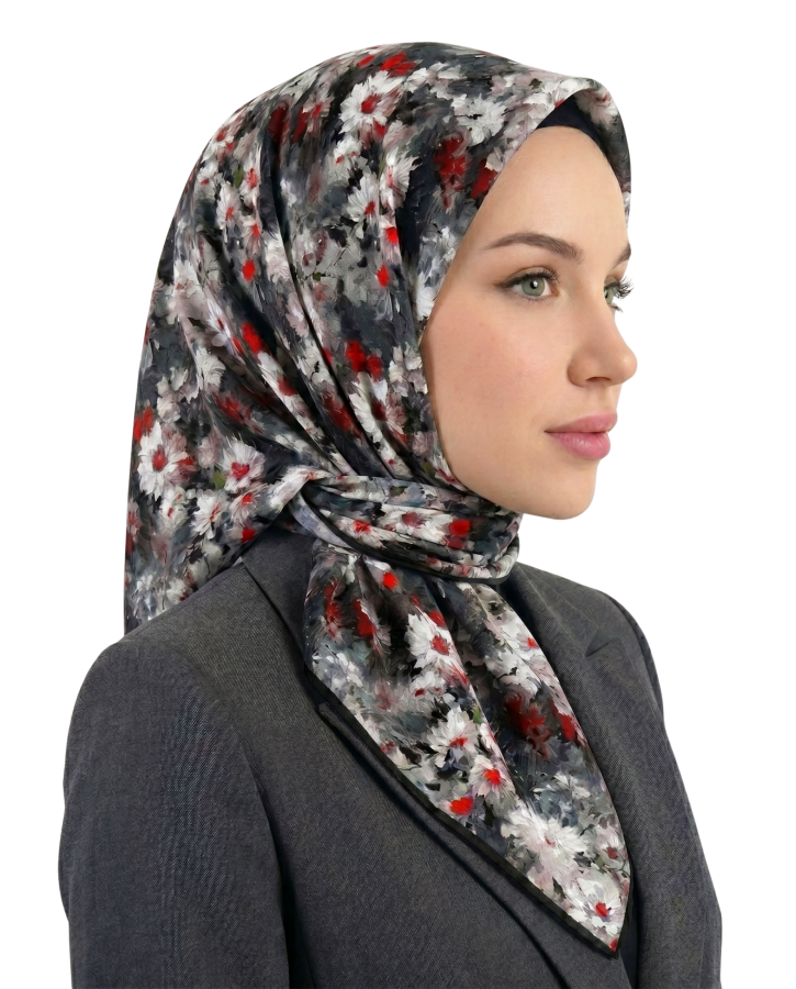 Cappio Delux Flowe Soft Eşarp 1023-2