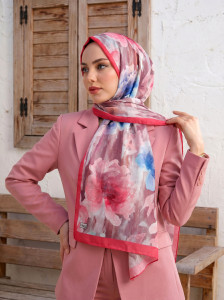 Cappio Rose Splash Soft Şal 2002-3
