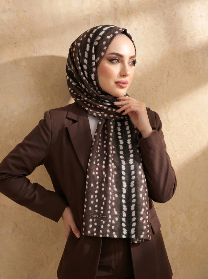 Cappio Mocha Bambi Soft Şal 2003-1