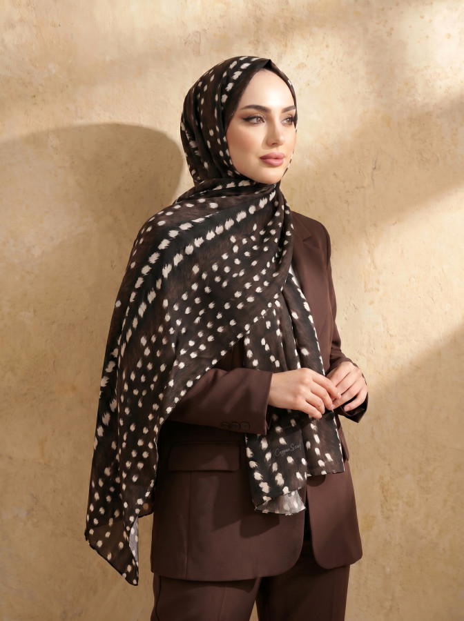Cappio Mocha Bambi Soft Şal 2003-4