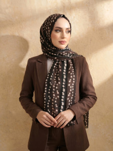 Cappio Mocha Bambi Soft Şal 2003-1